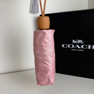 NWT Coach Uv Protection Mini Umbrella
